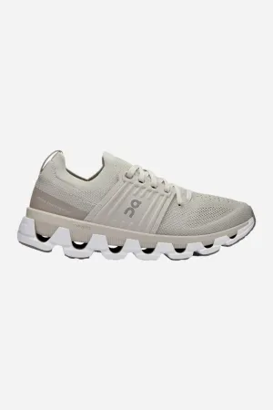 On Running Womens Cloudswift 3 Sneakers in Pearl Fog