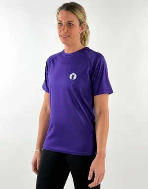 Purple Active Llama T-Shirt