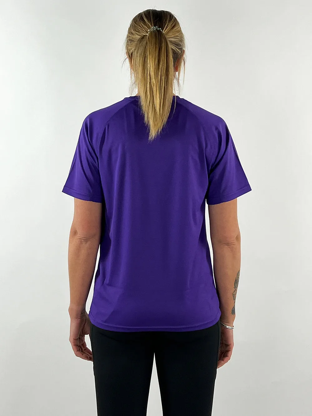 Purple Active Llama T-Shirt