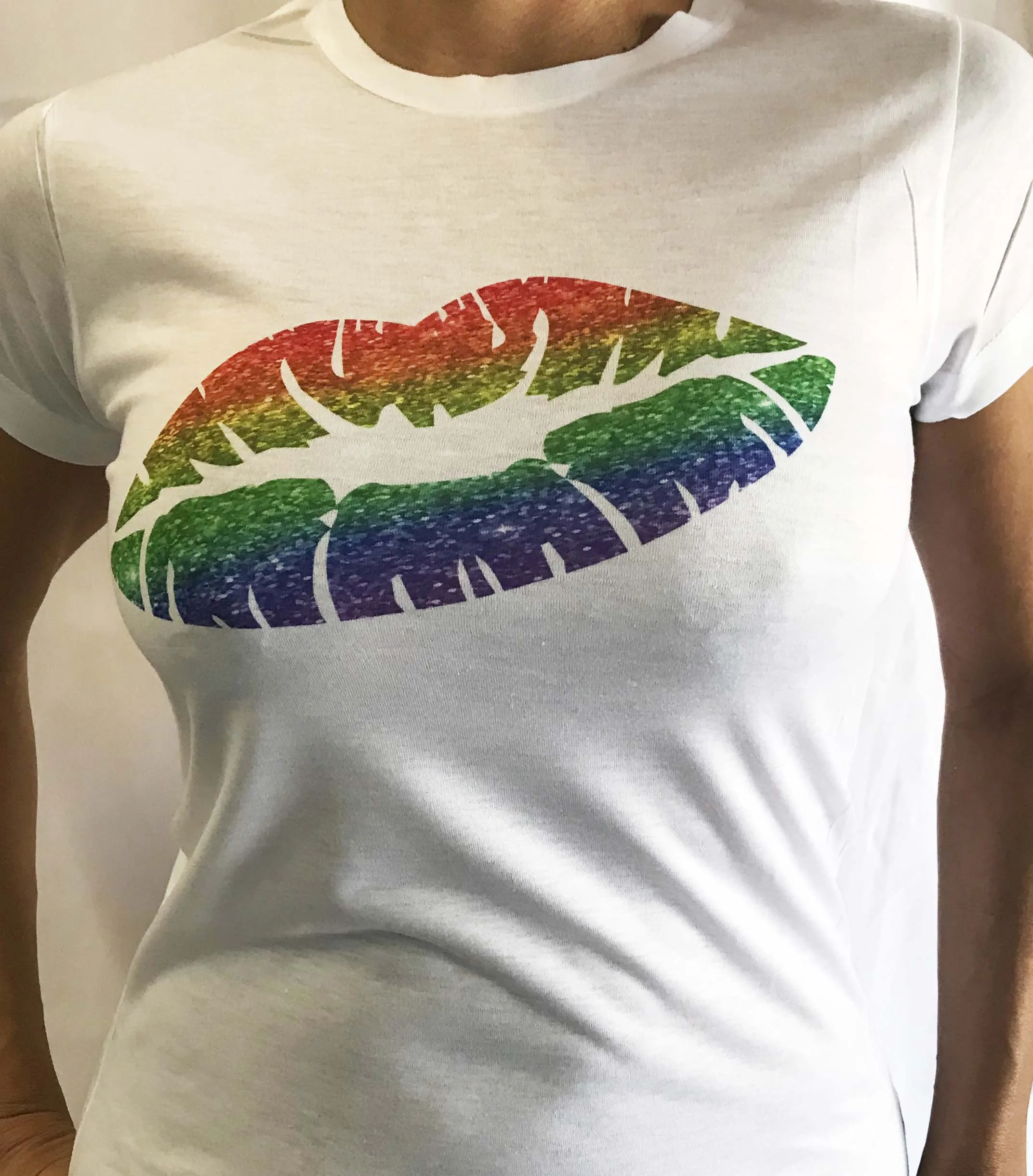 Rainbow Lips T-shirt