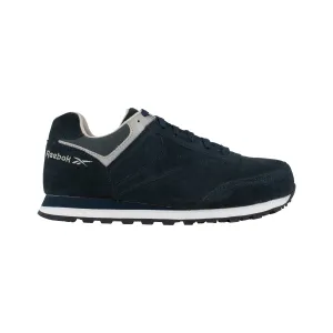 Reebok Mens Navy Suede Retro Jogger Oxford Leelap Steel Toe