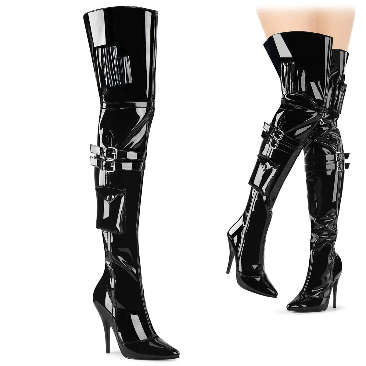 SEDUCE-3019 Black Patent