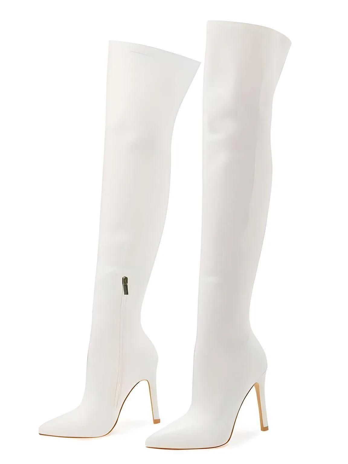 Sexy Stiletto High Heels Women's Over-The-Knee Boots Pointed Toe Ladies Sexy Thigh High Boots