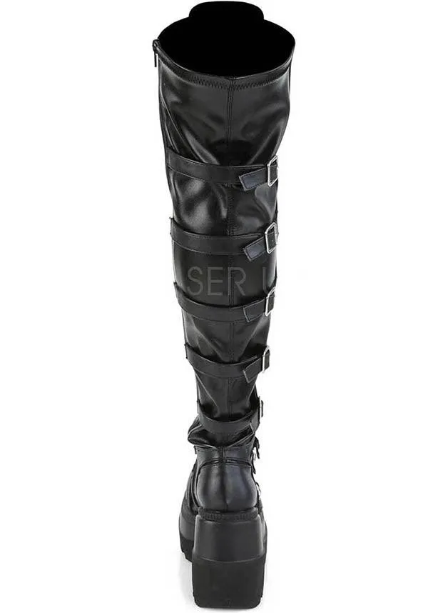 SHAKER-350 [Black] | PLATFORM BOOTS [PREORDER]