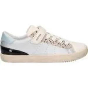 Silver and ivory low cut sneaker J Gisli