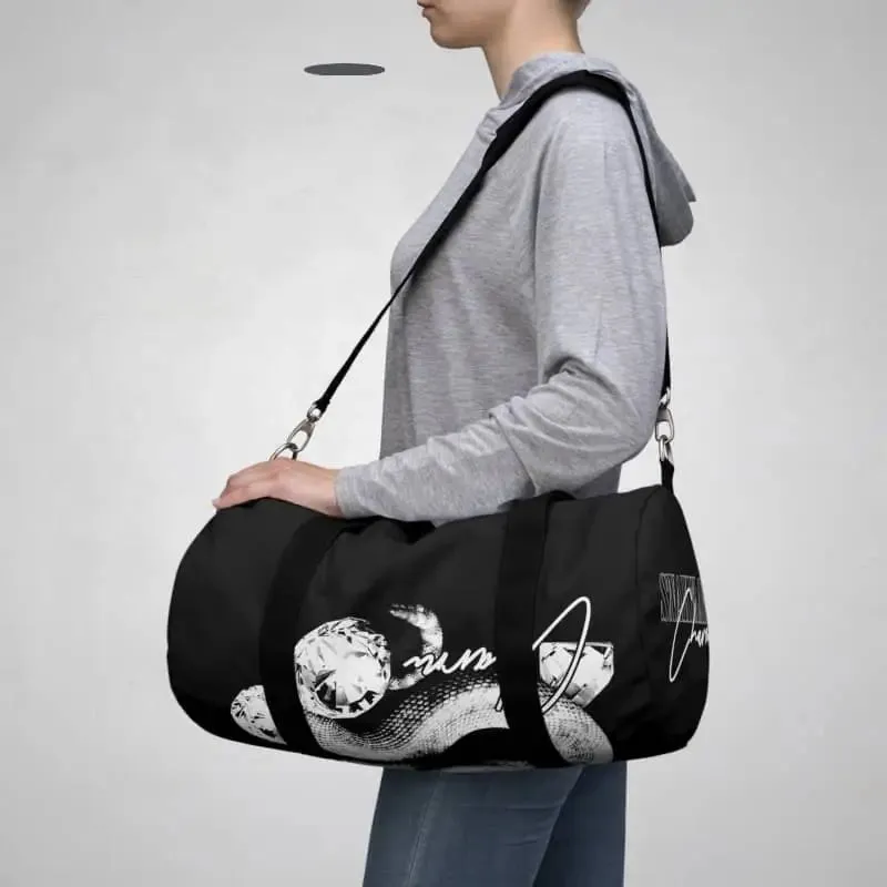 Snake Duffel Bag - Custom-Printed Lightweight Bag for Style On-the-Go