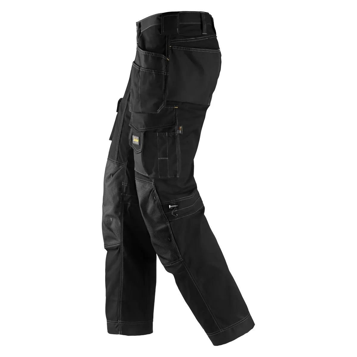 Snickers&#x20;3223&#x20;Floorlayer&#x20;Work&#x20;Trousers&#x20;with&#x20;Holster&#x20;Pockets&#x20;Rip&#x20;Stop&#x20;-&#x20;Black