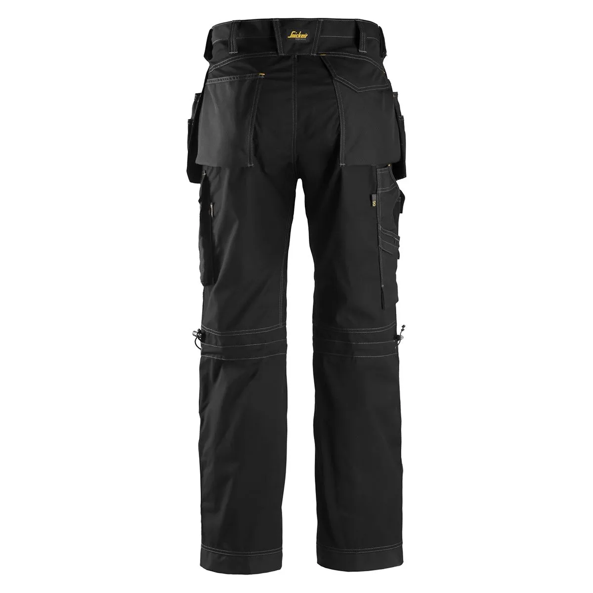 Snickers&#x20;3223&#x20;Floorlayer&#x20;Work&#x20;Trousers&#x20;with&#x20;Holster&#x20;Pockets&#x20;Rip&#x20;Stop&#x20;-&#x20;Black