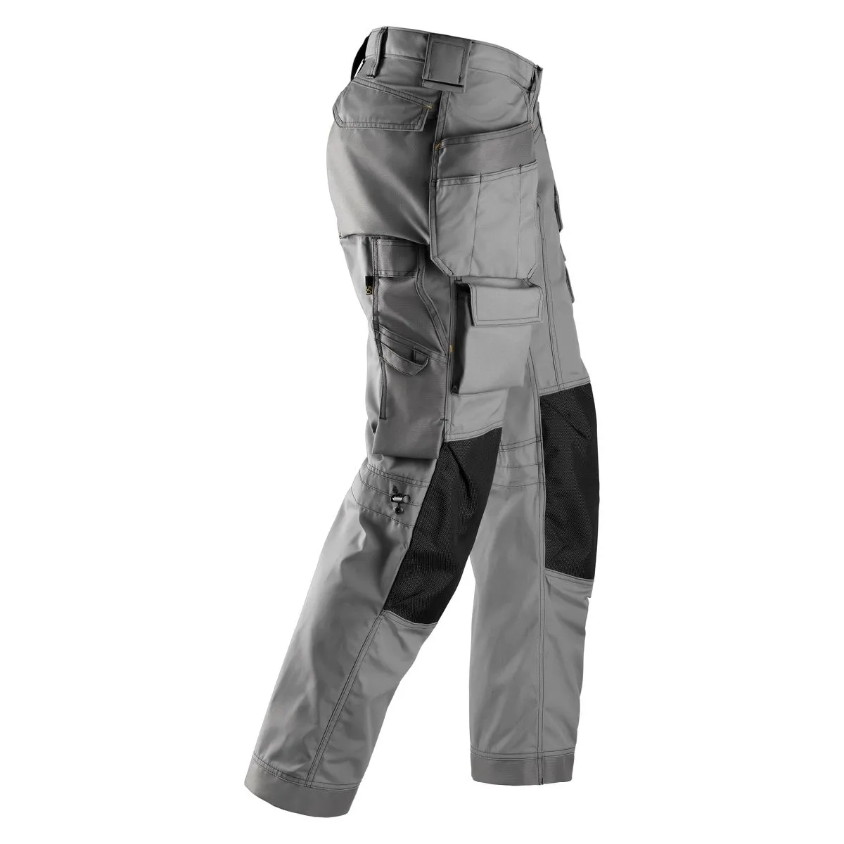 Snickers&#x20;3223&#x20;Floorlayer&#x20;Work&#x20;Trousers&#x20;with&#x20;Holster&#x20;Pockets&#x20;Rip&#x20;Stop&#x20;-&#x20;Grey