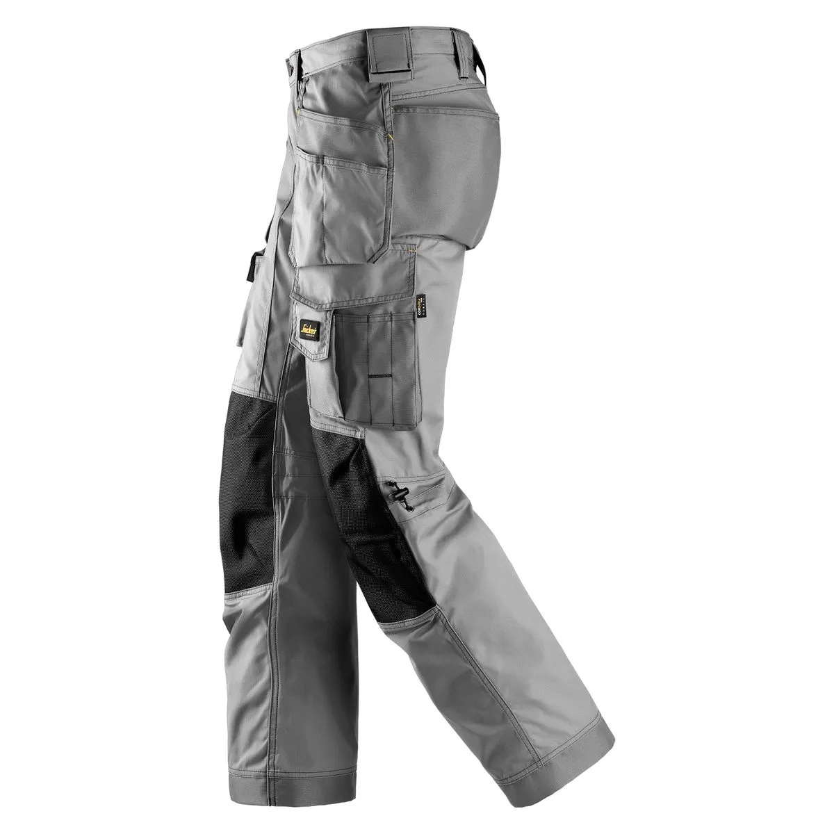 Snickers&#x20;3223&#x20;Floorlayer&#x20;Work&#x20;Trousers&#x20;with&#x20;Holster&#x20;Pockets&#x20;Rip&#x20;Stop&#x20;-&#x20;Grey