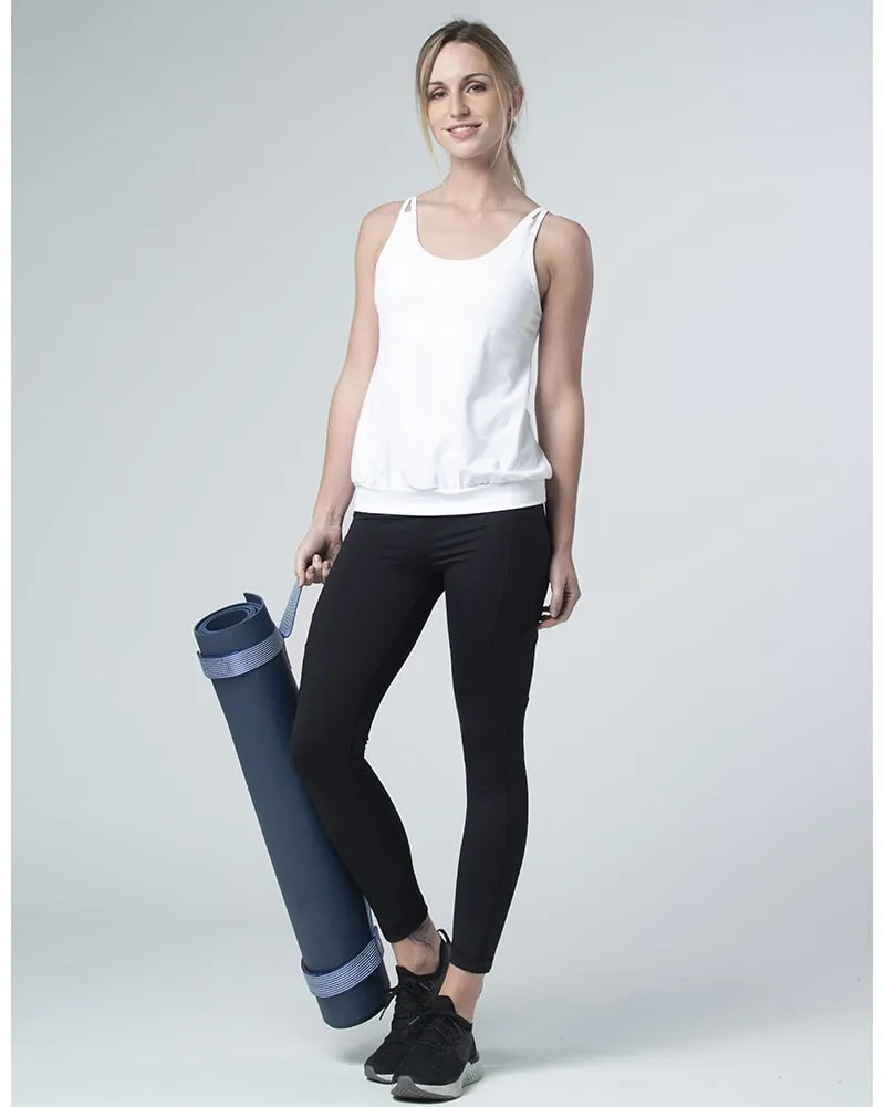 Tonic Active Elm Capri Leggings - Womens - Black