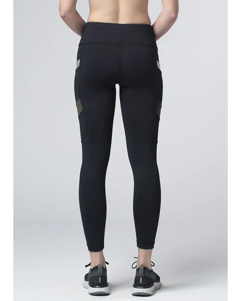 Tonic Active Elm Capri Leggings - Womens - Black