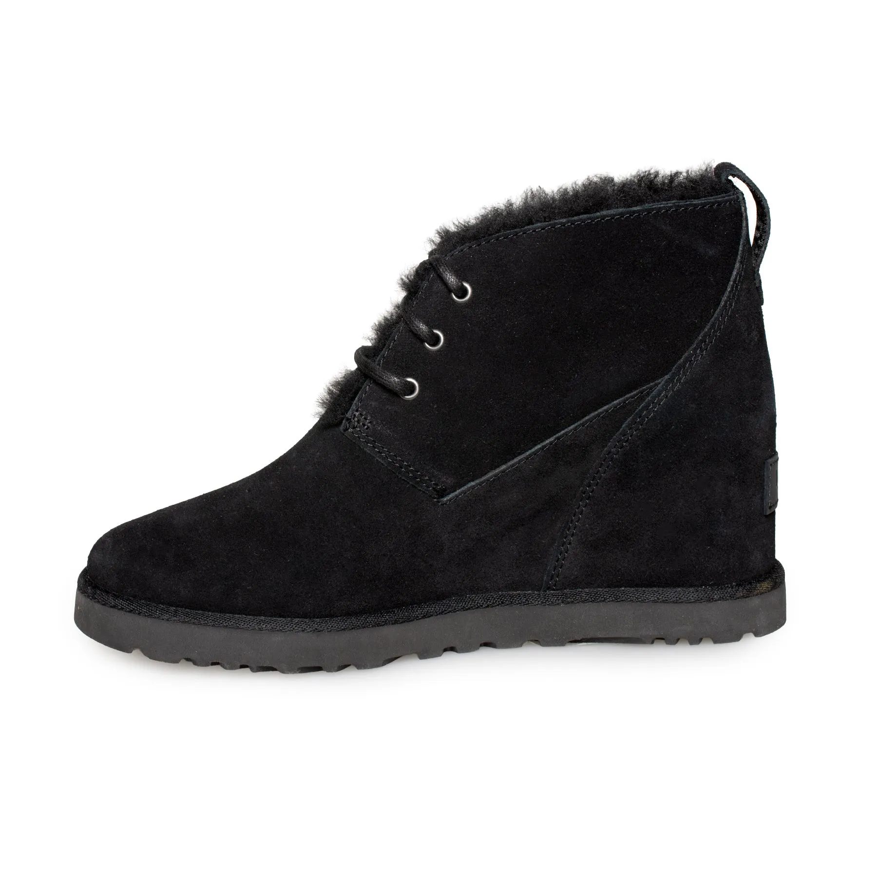 UGG Classic Femme Lace Black Bootie - Women's