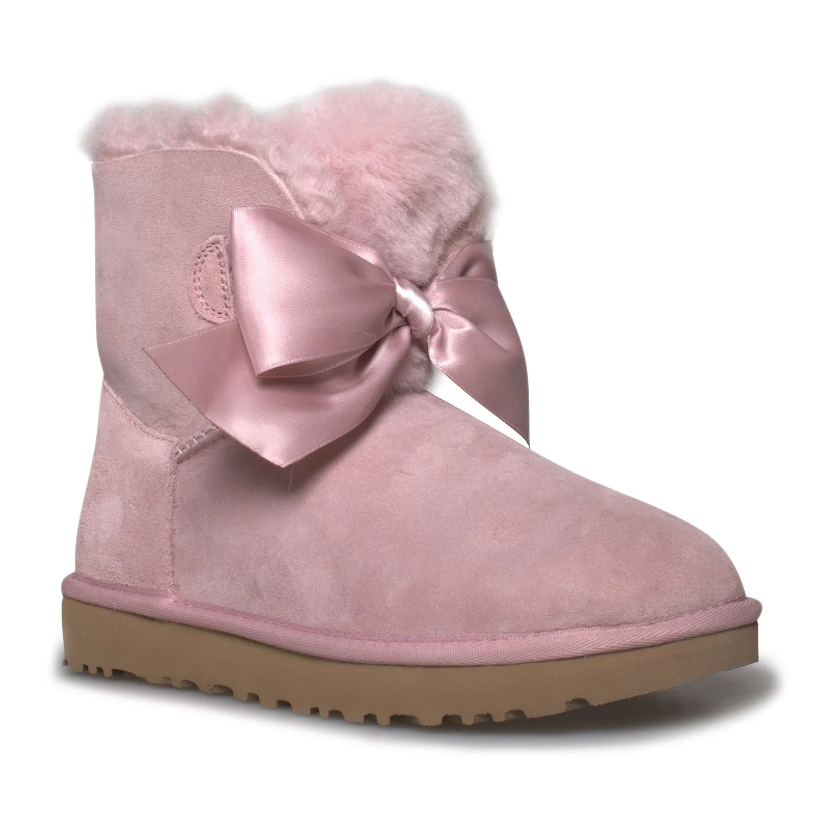 UGG Gita Bow Mini Pink Crystal Boots - Women's