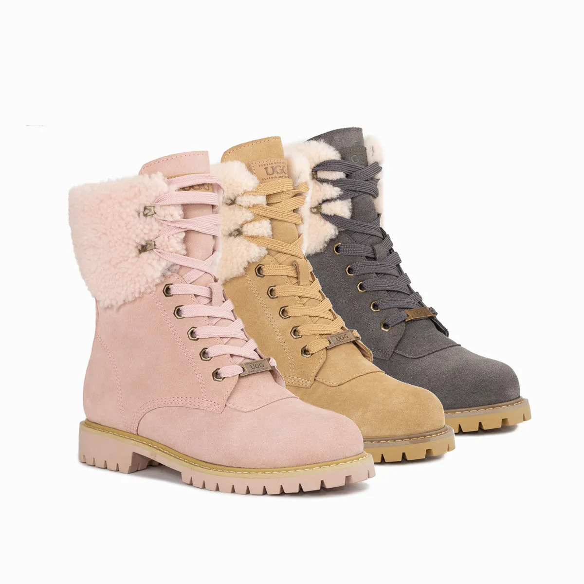 Ugg Liliana Shearling Zip Boots