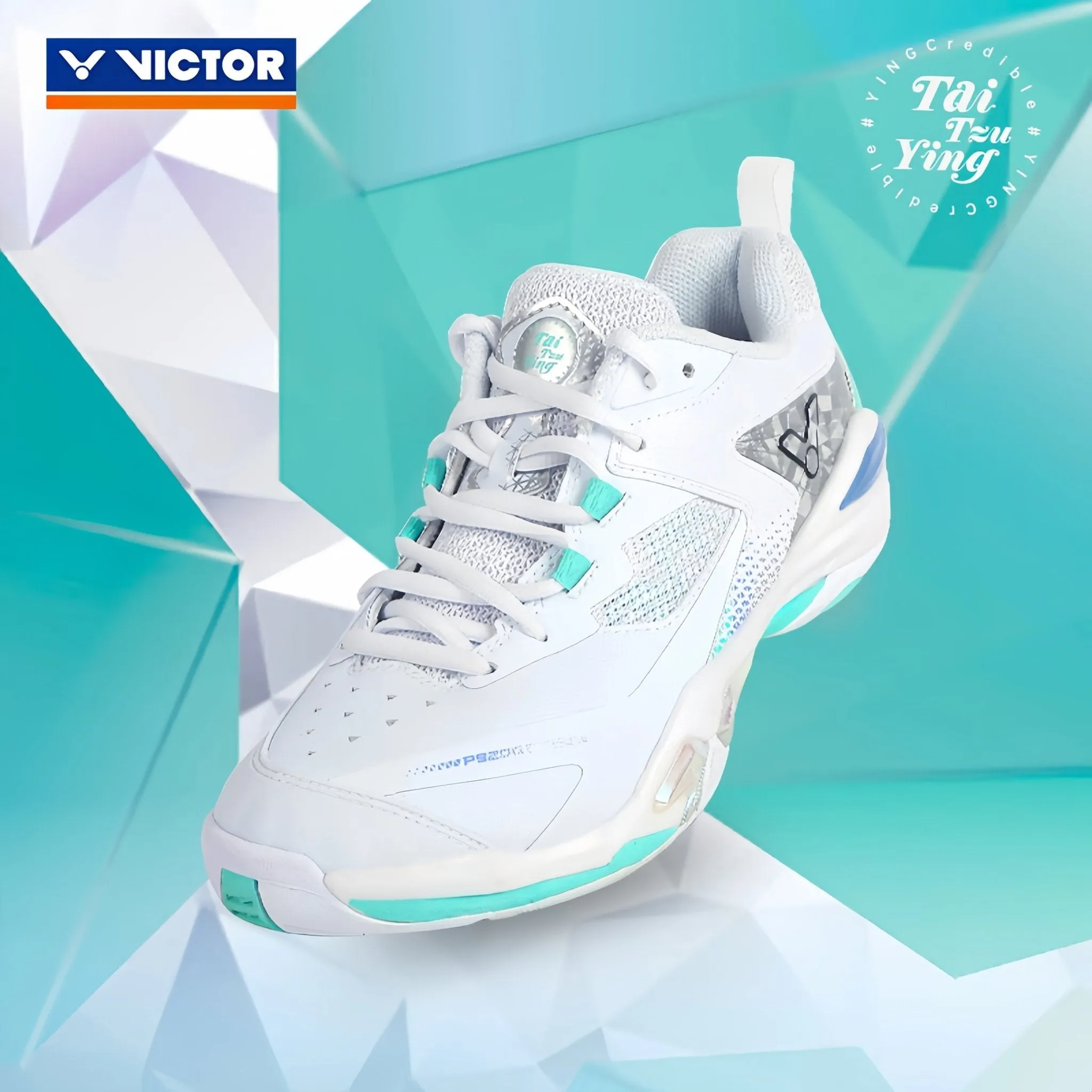 VICTOR P9200TTY NLite Badminton Shoes AR-Bright White/Cockatoo Green UNISEX