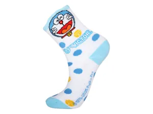 [VICTOR X DORAEMON] SK-516DRM M Light Blue Socks