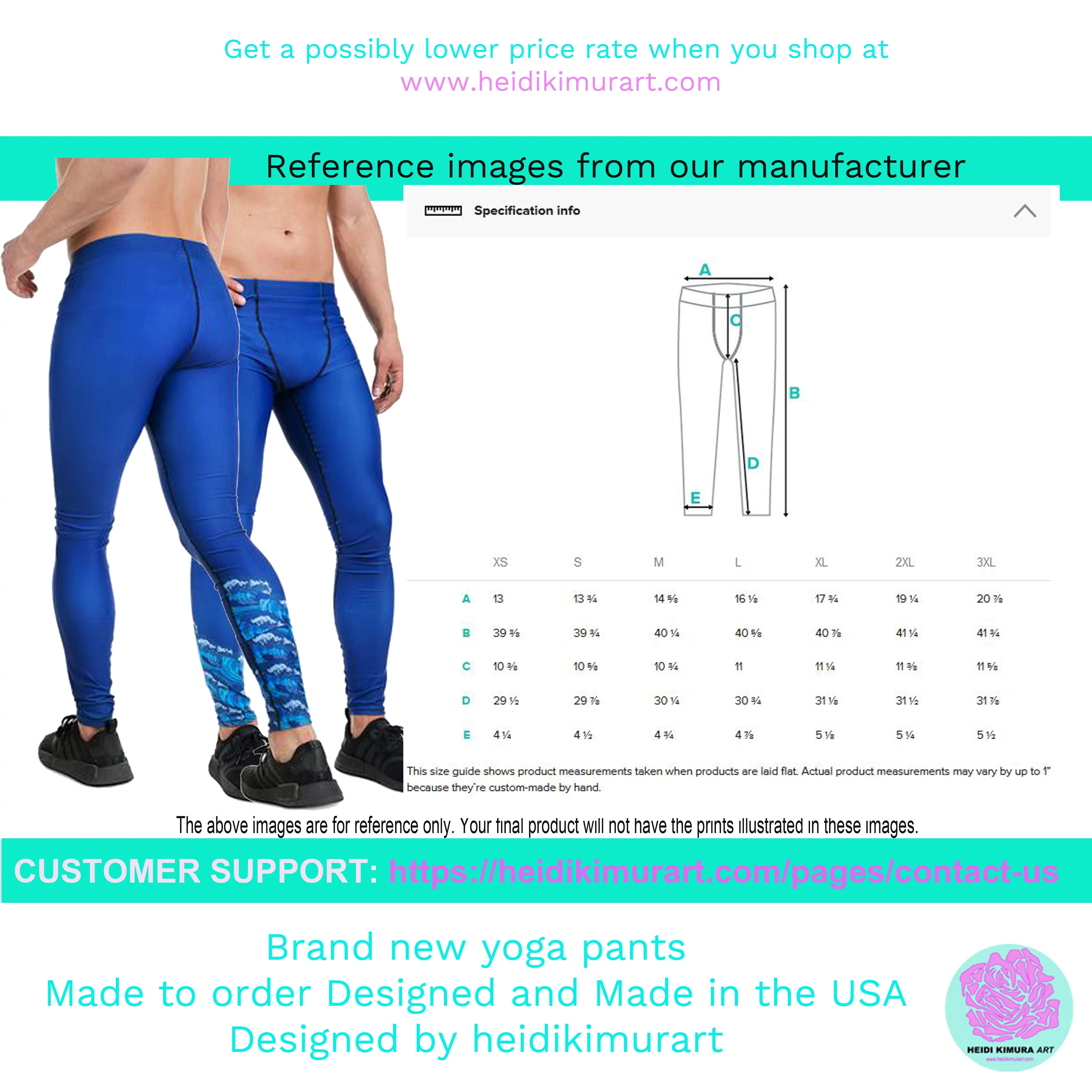 White Blue Striped Men's Leggings, Colorful Best Circus Stripes Meggings-Made in USA/EU