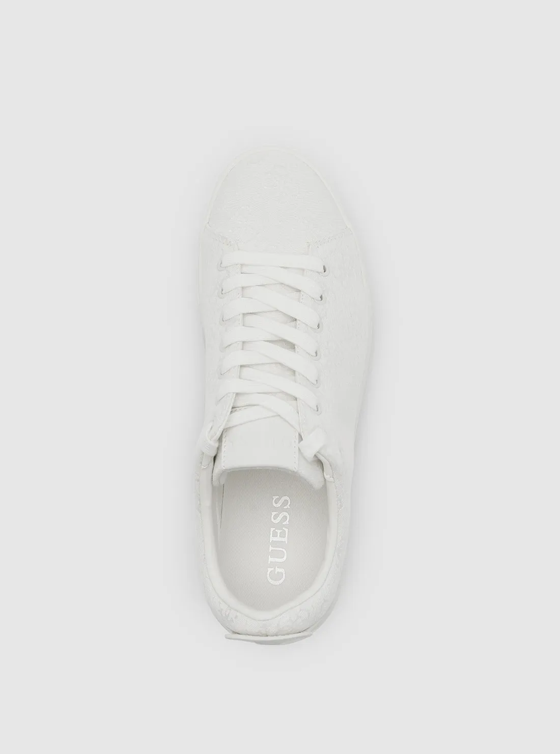 White Logo Giaa Low-Top Sneakers