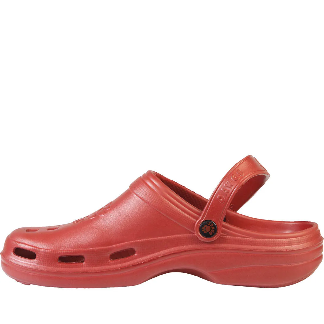 Women's Beach Dawgs Clogs - Red