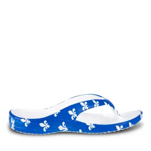 Women's Flip Flops - Fleur De Lis