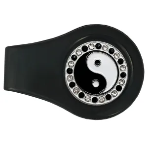 Yin Yang Golf Ball Marker With Colored Clip