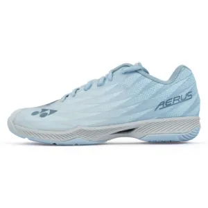 Yonex Aerus Z2 Wide Power Cushion Badminton Shoes, Light Blue