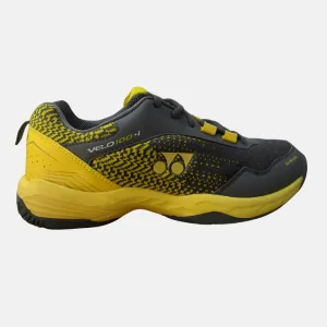 Yonex Vole 100 I Men's Badminton Shoes -Steel Gray/Honey Mustard